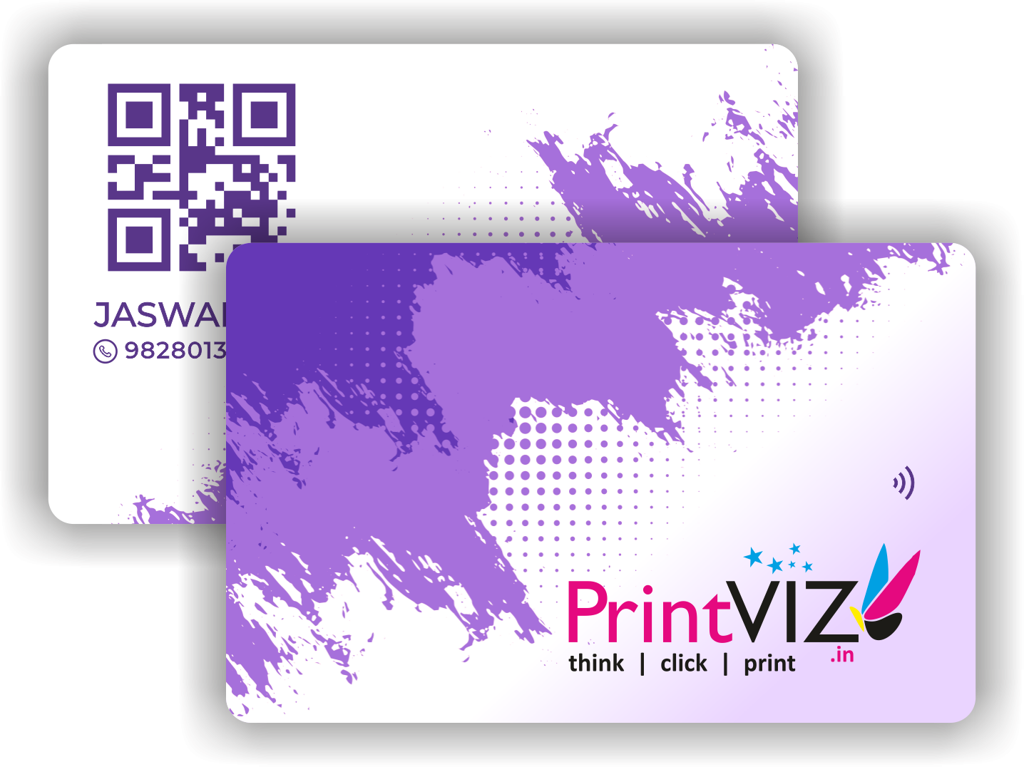 Purple Abstract Design